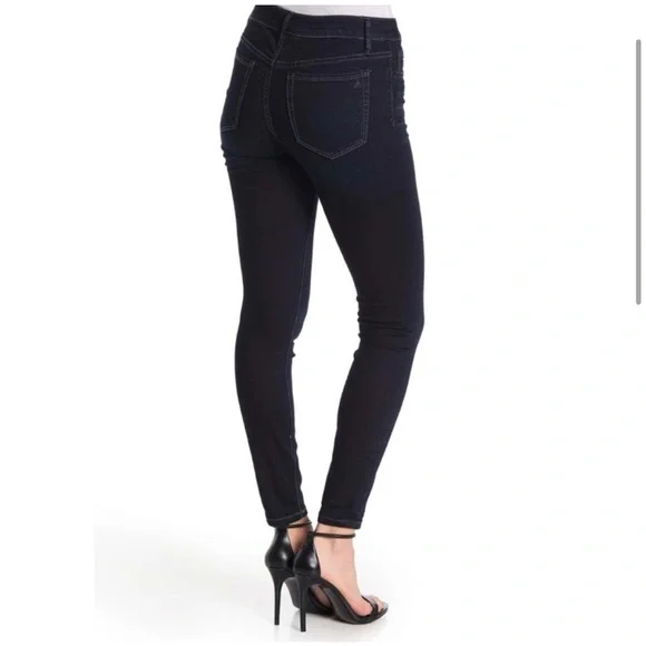 Sam Edelman The Kitten Mid Rise Skinny Ankle Dark Wash Jeans Womens 28 - Picture 2 of 5